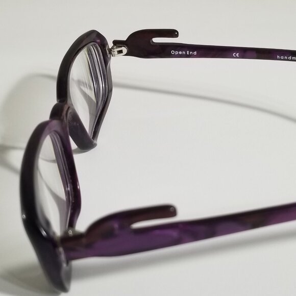 FROST Germany Open End Purple Acetate Glasses Frames Avant Garde Art To Wear main image 6